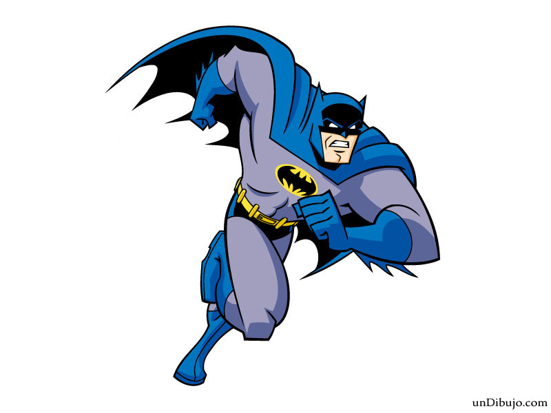 Dibujo de Batman corriendo