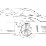 Dibujo de Nissan 350z
